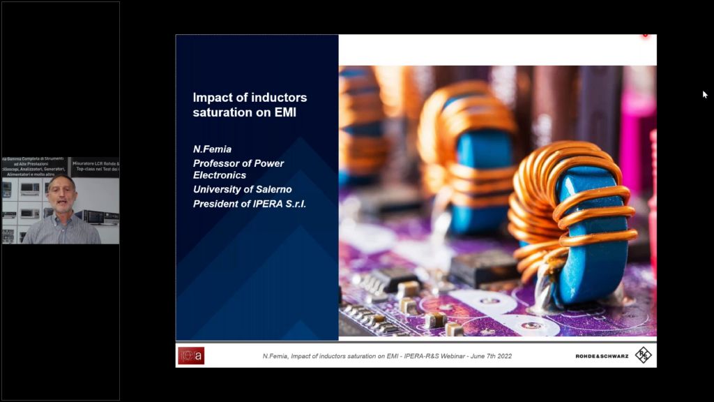 Webinar: Impact of inductors saturation on EMI