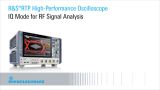 R&S®RTP Oscilloscope for RF signal analyis
