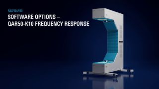 QAR50-K10 Frequency response QAR50-K10 Frequency response