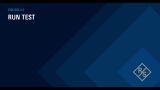 Run test