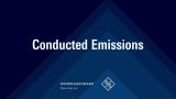Conducted emissions