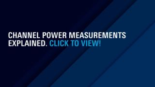 Understanding Channel Power Measurements