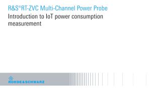 Introduction to IoT power consumption measurement