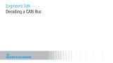 Decoding a CAN Bus