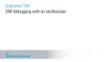 EMI debugging with an oscilloscope