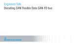 Decoding CAN Flexible Data CAN-FD bus
