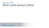 CAN-dbc: symbolic decoding of CAN bus