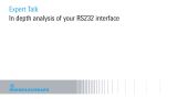 In depth analysis of your RS232 interface