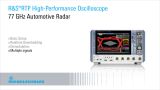 R&S®RTP Oscilloscope for Automotive Radar (part 4)