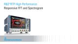 Responsive FFT and spectogram