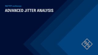 jitter and noise decomposition jitter and noise decomposition