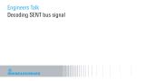 Decoding SENT bus signal