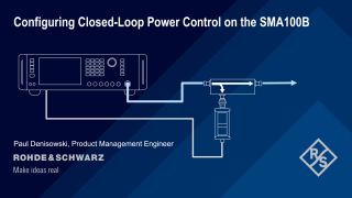 Configuring Closed-Loop Power Control on the SMA100B Configuring Closed-Loop Power Control on the SMA100B