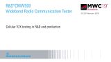 First combined test solution for NB-IoT and Bluetooth presented at GSMA MWC 2019