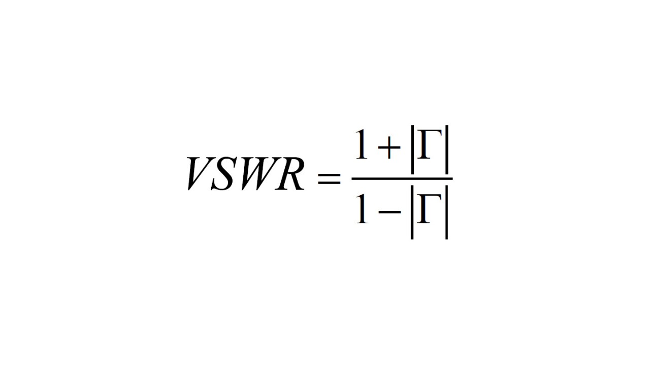 电压驻波比 (VSWR)