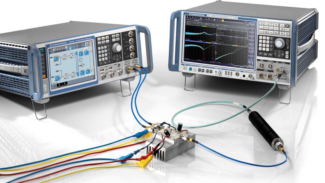 验证宽带功率放大器的理想组合 – SMW200A 和 FSW
