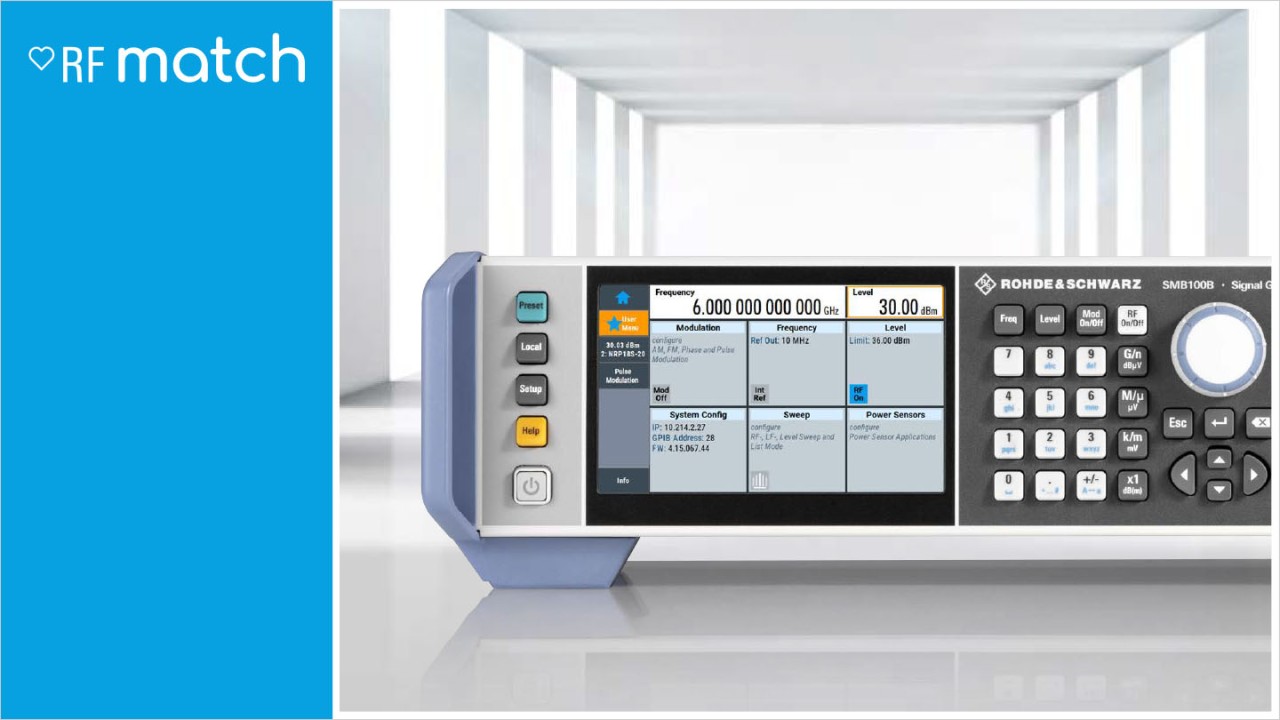 Rohde-Schwarz-Signal-Generator-RFMatch-SMB100B