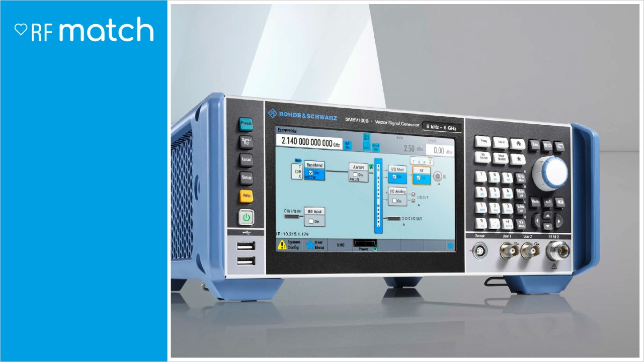 Rohde-Schwarz-Signal-Generator-RFMatch_SMBV100B Rohde-Schwarz-Signal-Generator-RFMatch_SMBV100B