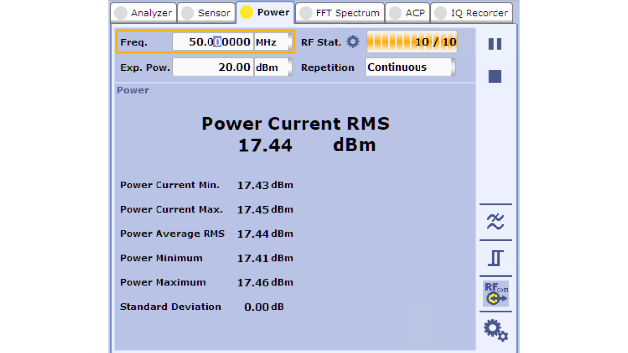 HMF2525 / HMF2550 AM modulation informations