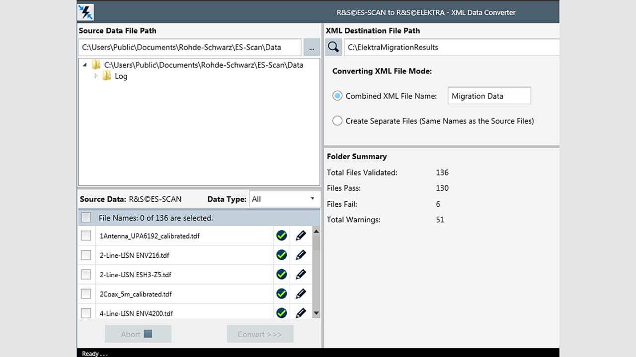 ELEKTRA migration tool