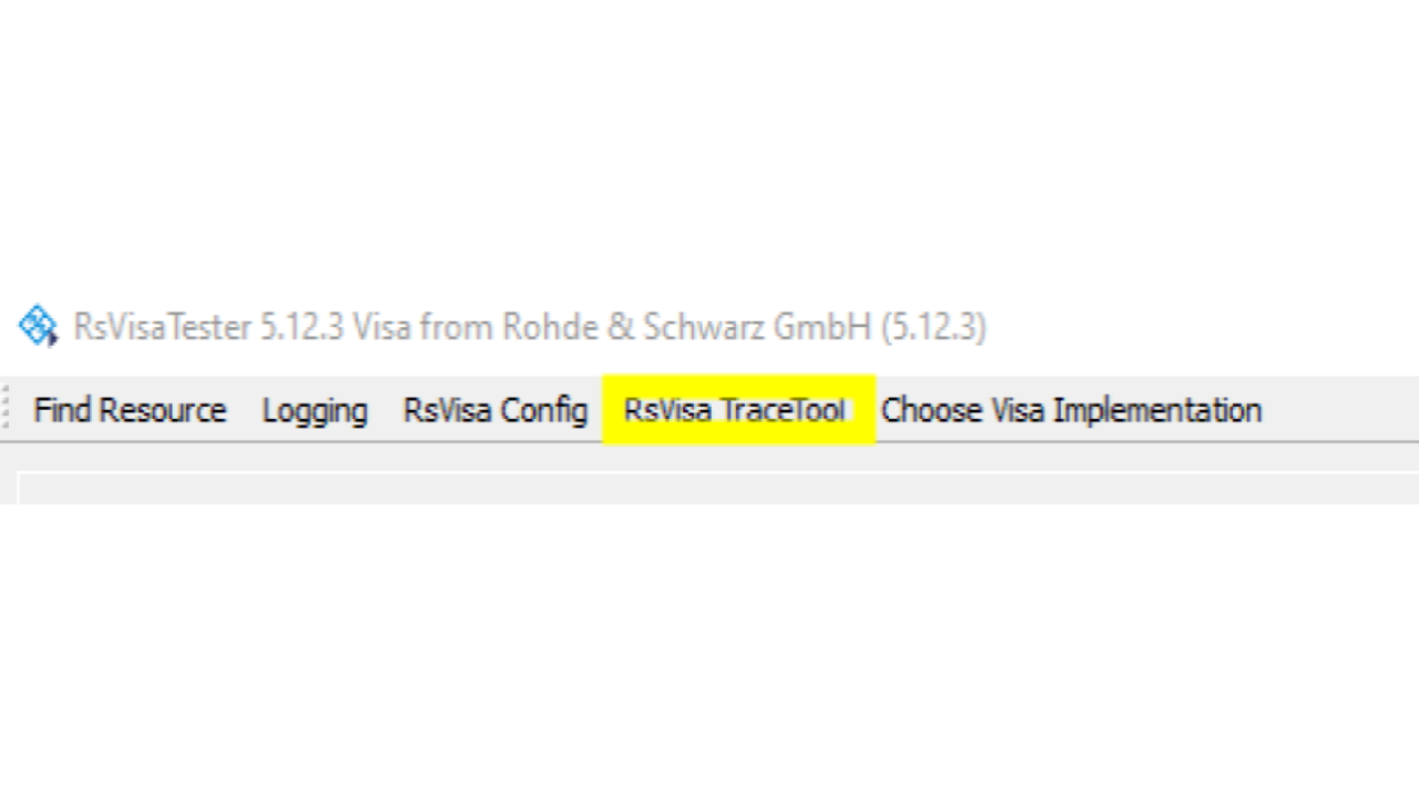 How can I create a log file of the R&S VISA traffic?