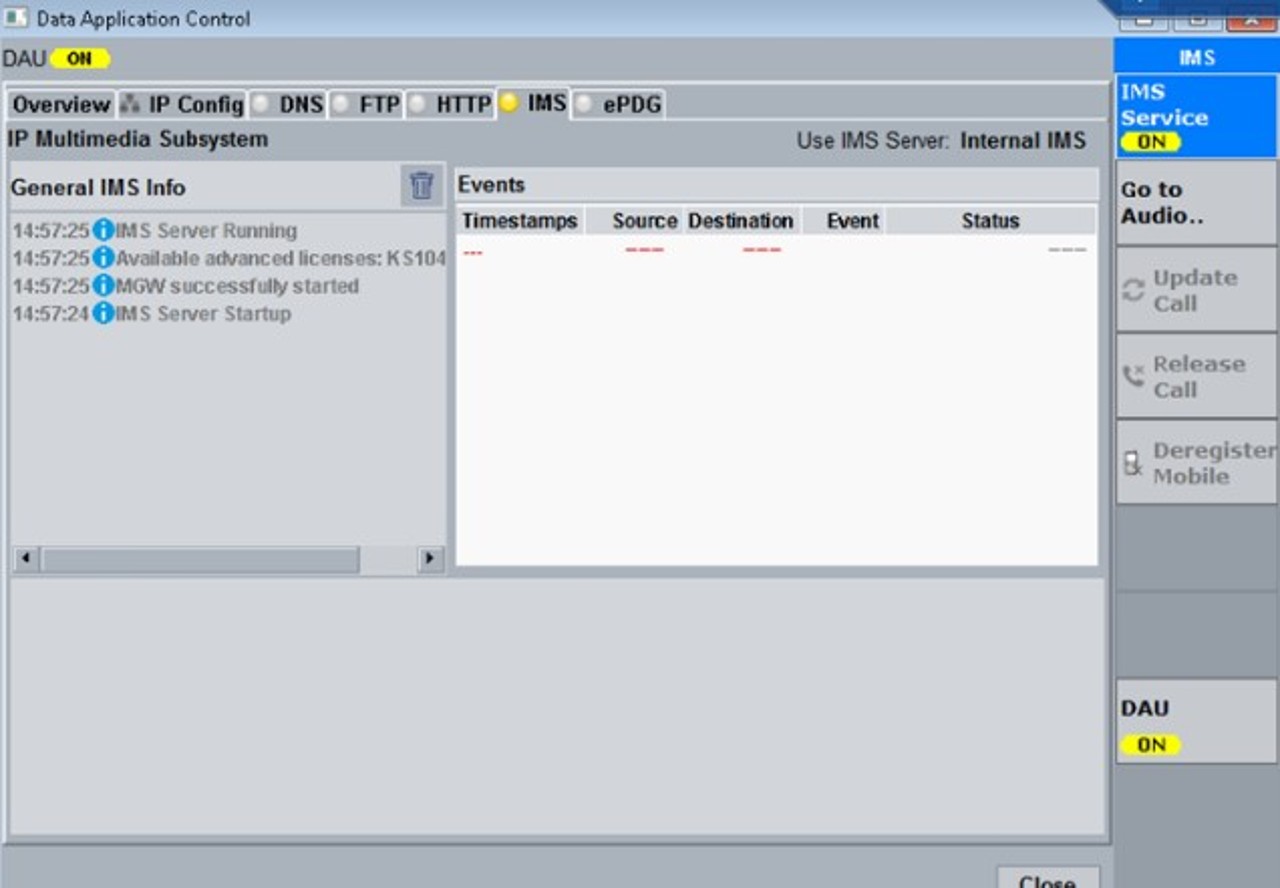 使用 CMW500/CMW290 时如何获取 IMS（VoLTE、VoWiFi）的 Wireshark 日志文件 