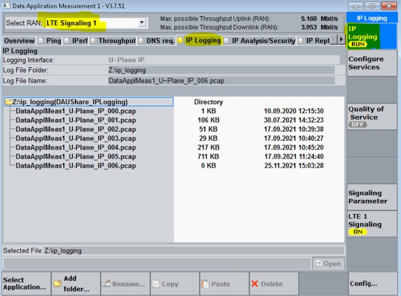 使用 CMW500/CMW290 时如何获取 IMS（VoLTE、VoWiFi）的 Wireshark 日志文件 