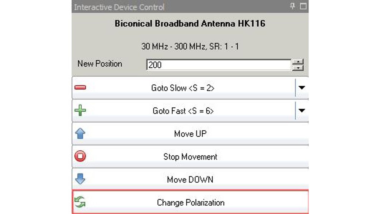 How to generate separate graphics for the horizontal and vertical result using EMC32-EB