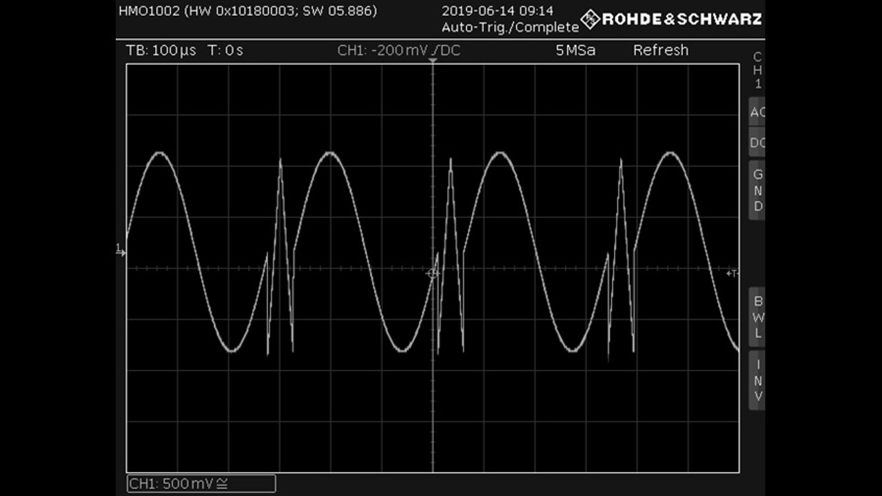 Remote control of HMF2550 with arbitrary waveform