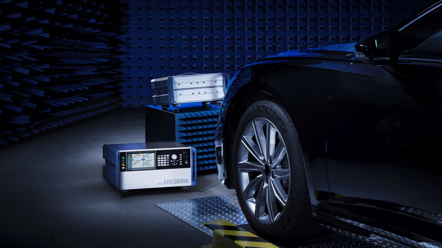 New Rohde & Schwarz test system for automotive radar sensors