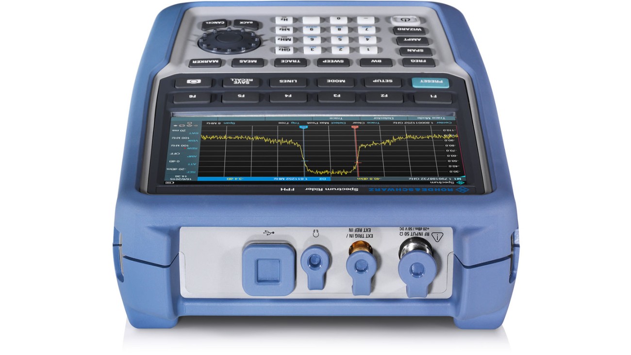 R&S®Spectrum Rider FPH handheld spectrum analzyer