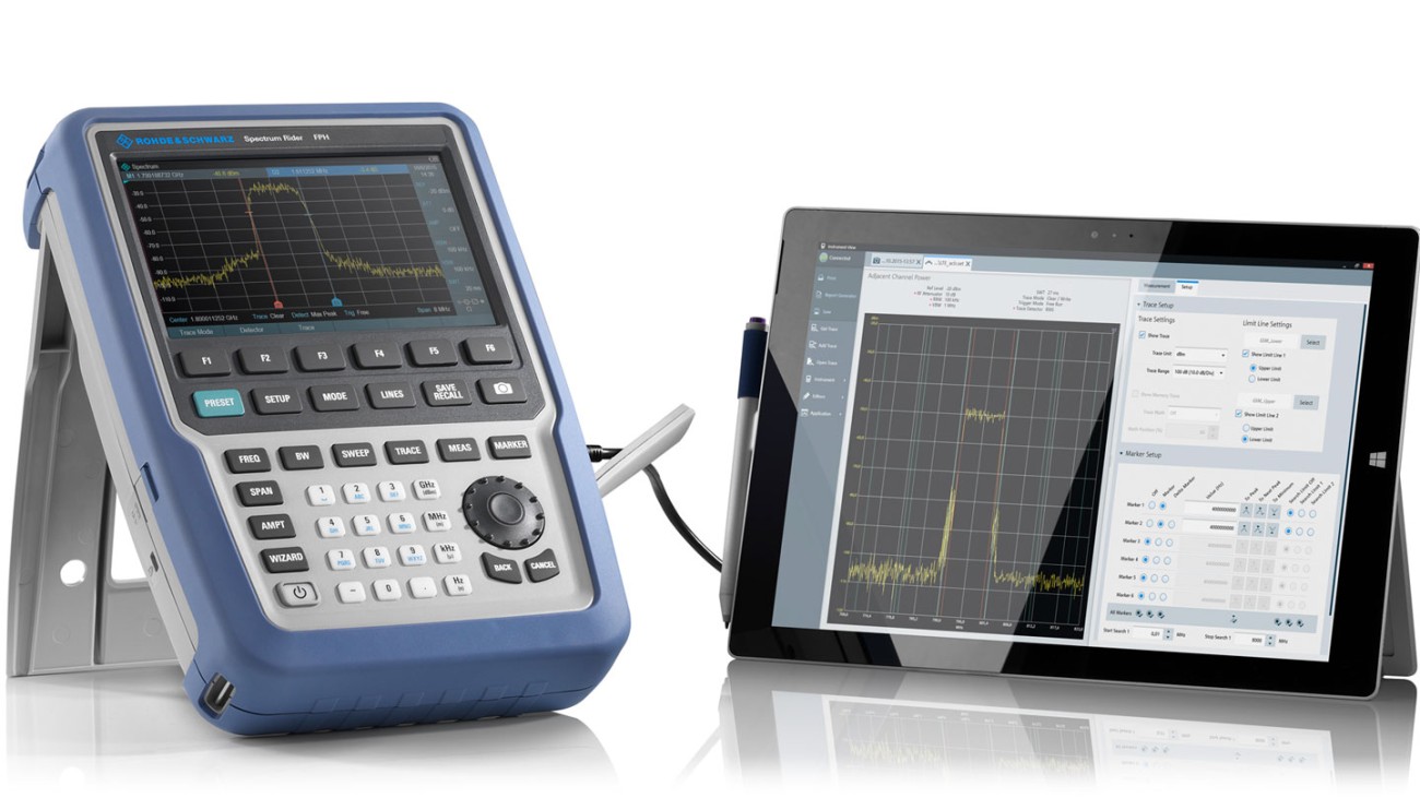 R&S®Spectrum Rider FPH handheld spectrum analzyer