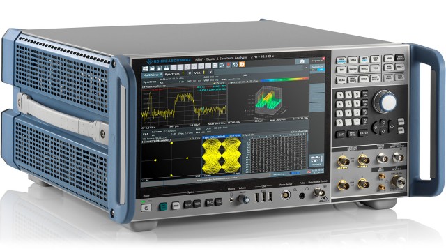 R&S®FSW-Signal and spectrum analyzer, side view