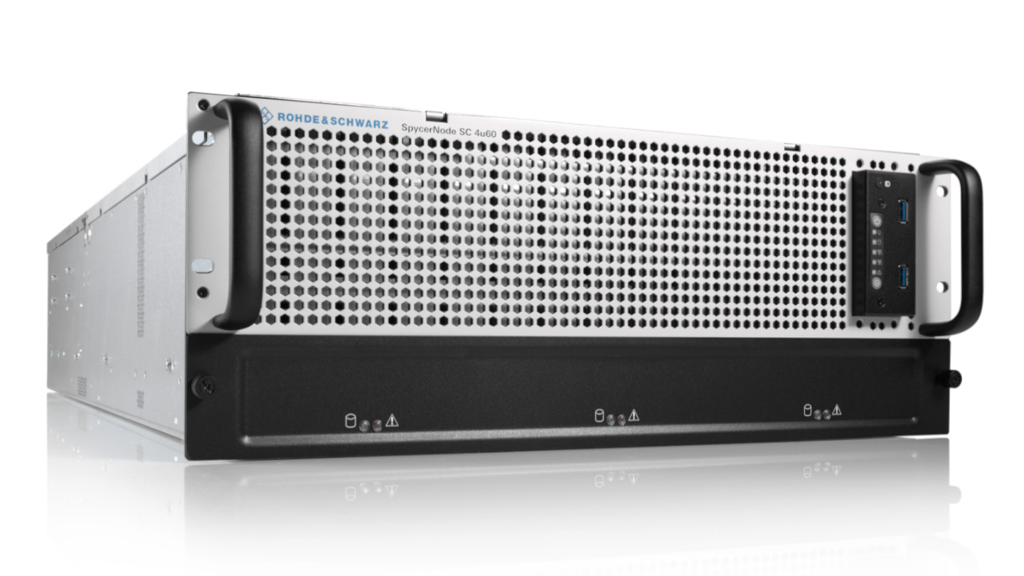 Rohde & Schwarz expands SpycerNode media storage family with high