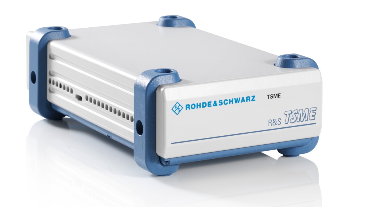 R&S®TSME scanner from the R&S®TSMx network scanner family