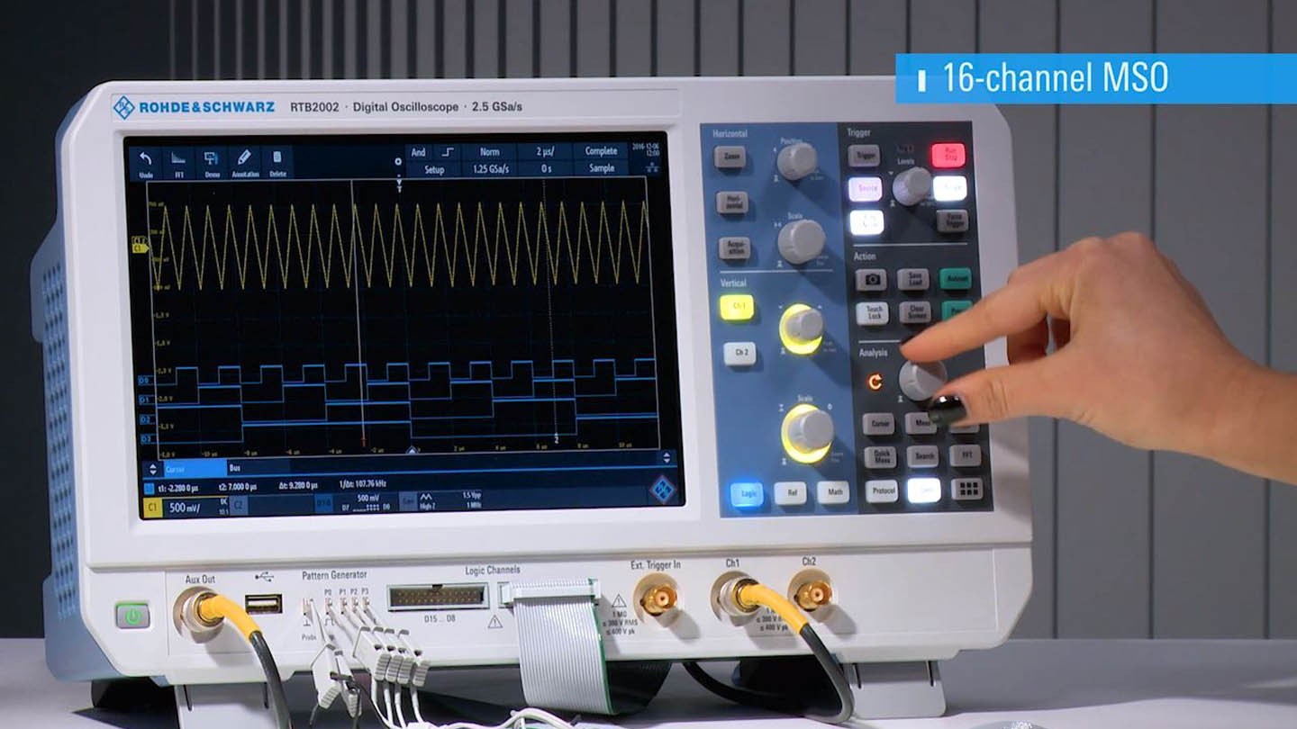 RTB2000 - Video logic analyzer