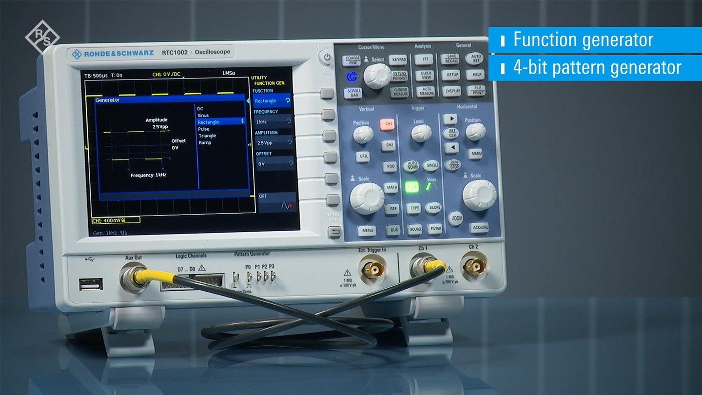 R&S®RTC1000 - Waveform and pattern generator
