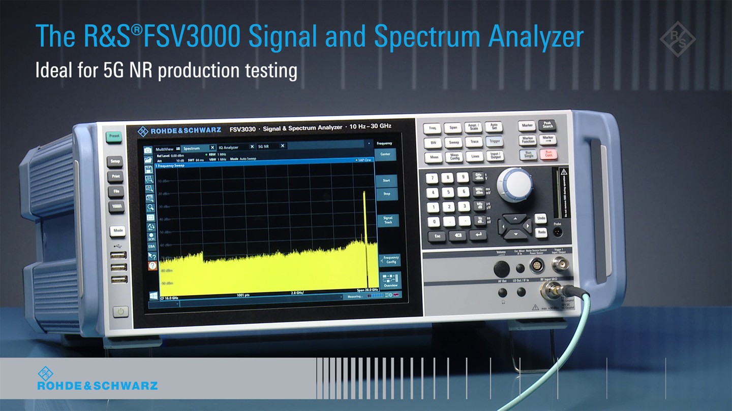 200 MHz analysis bandwidth and 5G NR analysis