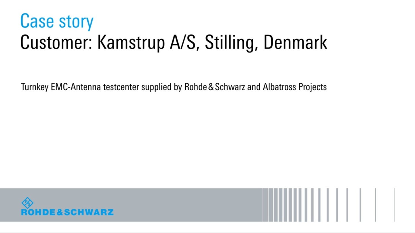 Turnkey EMC and antenna test center improves time to market of wireless smart meters