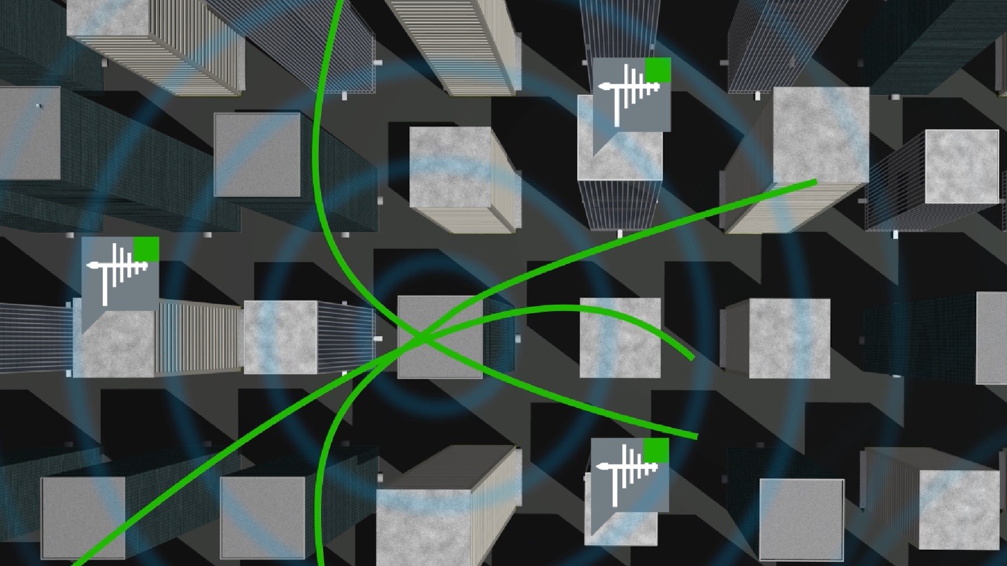 Geolocation using TDOA method