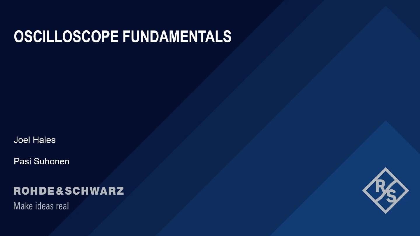 Oscilloscope Fundamentals